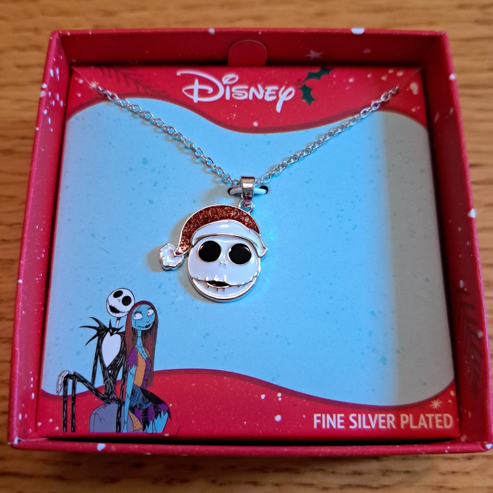 Disney Nightmare Before Christmas Jack Skellington Necklace
